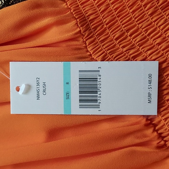 Nanette Nanette Lepore maxi dress, orange, size 8 - Picture 4 of 8